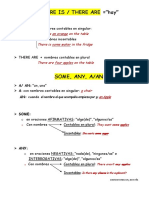 There Is There Are Some Any A An Much Many Apuntes Facilisimos PDF