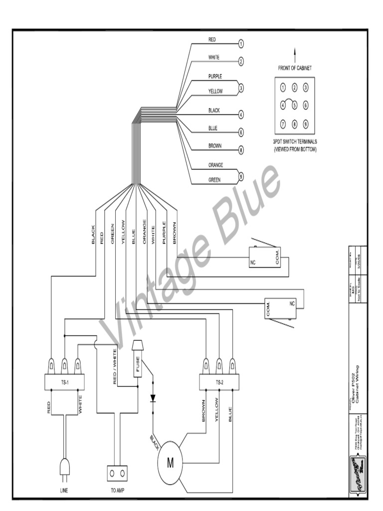 Ampeg p502 Wiring Diagram