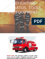 And Equipment: Firefighting Apparatus, Tools