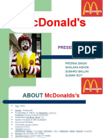 Mcdonald'S: Presented by