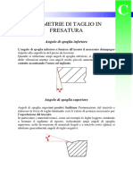 GEOMETRIE DI TAGLIO IN FRESATURA