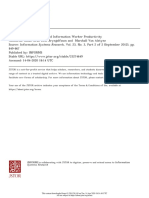 Informs Information Systems Research: This Content Downloaded From 43.250.120.145 On Tue, 14 Apr 2020 18:14:49 UTC