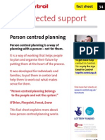 In Control Factsheet 34 Person Centred Planning