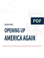 Opening Up American Again