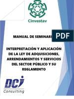 Manual de Curso Ley de Adquisiciones PDF