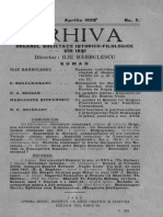 Arhiva Societăţii Ştiinţifice şi Literare din Iaşi, 35, nr. 02, aprilie 1928