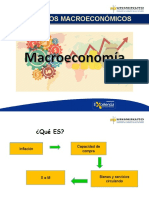 Elementos macroeconómicos: PIB, inflación, desempleo