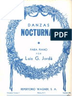 Danzas Nocturnas para piano