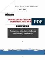 Módulo 3 Resolvemos Situaciones de Forma