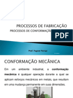 Processos conformação mecânica metais