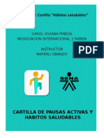 Actividad de Aprendizaje 9 Evidencia 7 - Cartilla - Habitos Saludables