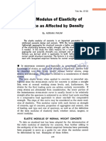 STATIC MODULUS OF ELASTICITY CONCRET PAUW 1960 Reference - 08.05