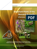 Important Plants of The Monarch Butterfly - Midwest2 PDF
