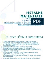 MM1 Metalni Materijali Svojstva