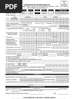 MTNL Form