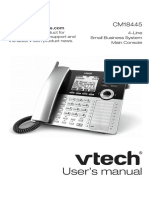 Manual Vtech CM18445 PDF
