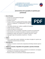 Estructura Del Portafolio Academico PDF