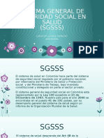 Sistema General de Seguridad Social en Salud de Colombia (SGSSS