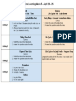 Week 5 Math Science Distance Learning