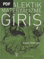 Diyalektik Materyalizme Giri PDF