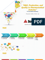 R and D Production and Quality in Pharm PDF