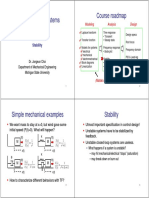 ME451: Control Systems Course Roadmap