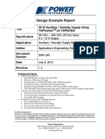 Design Example Report: Title Specification Application Author Document Number Date Revision