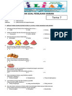 Soal Tematik Kelas 2 SD Tema 7 Subtema 3 Kebersamaan Di Tempat Bermain Dan Kunci Jawaban