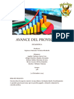 Avance Del Proyecto Estadistica