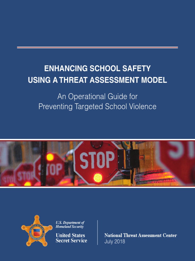 School Safety Threat Assessment Guide | PDF | United States Secret ...