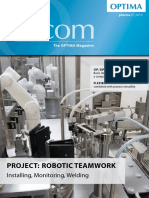 Project: Robotic Teamwork: Installing, Monitoring, Welding