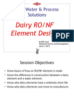 Dow Water & Process Solutions: Dairy RO/NF Element Design