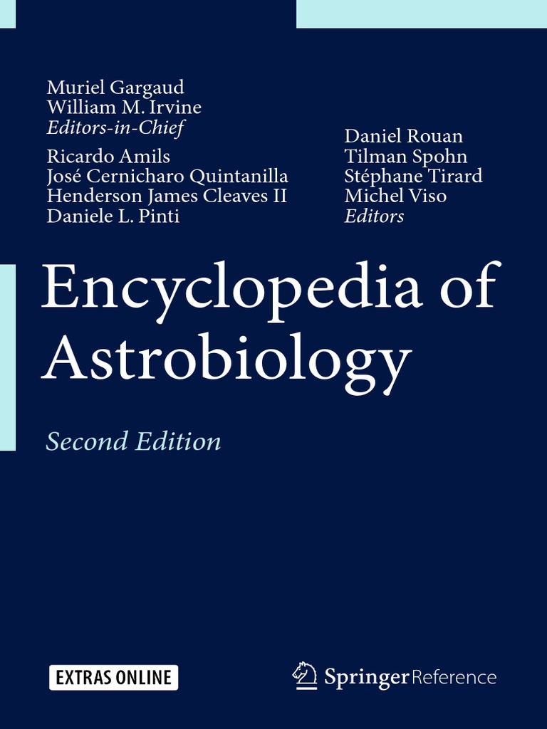 M Gargaud Al 15 Encyclopedia Of Astrobiology Pdf Astrobiology Exoplanet