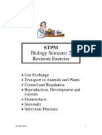 STPM Biology Semester 2 Revision Exercis