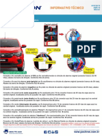 Instalação alarme Fiat Mobi