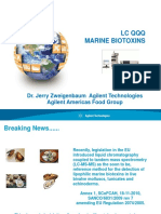 Marine Biotoxins - Moving From Mouse Assay and ELISA To LCMS PDF