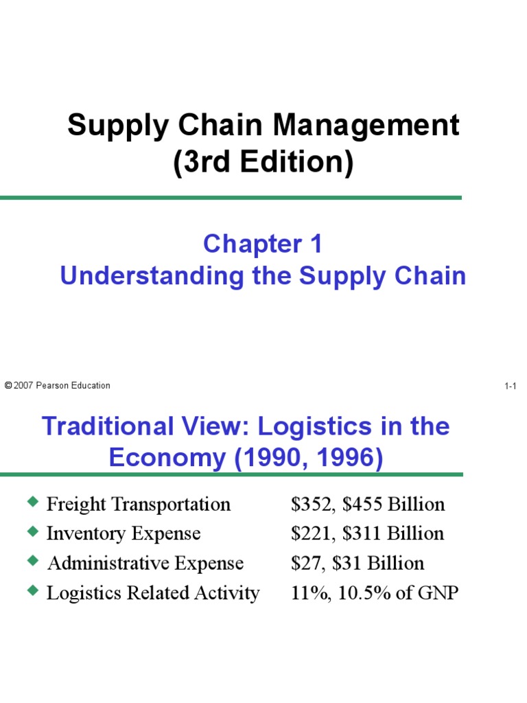 403 - Supply Chain Management 3e - Sunil Chopra, Peter Meindl | PDF ...