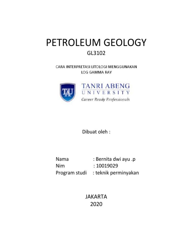Log Gamma Ray | PDF