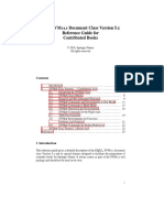 L Tex2 Svmult Document Class Version 5.X Reference Guide For Contributed Books