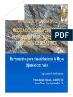 Modelación de Huaycos como herramienta para la gestión y prevención de Desastres .pdf