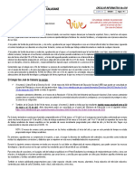 Circular 038 - Modificación Calendario Académico