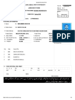 Student Enrolment Form for Spring 2020 Semester