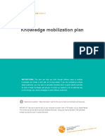 Knowledge Mobilization Plan