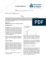 Laboratorio Ondas Transversales