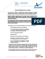 Akzo Nobel Powder Coat - Prevention, Cleaning Maintenance Guide PDF