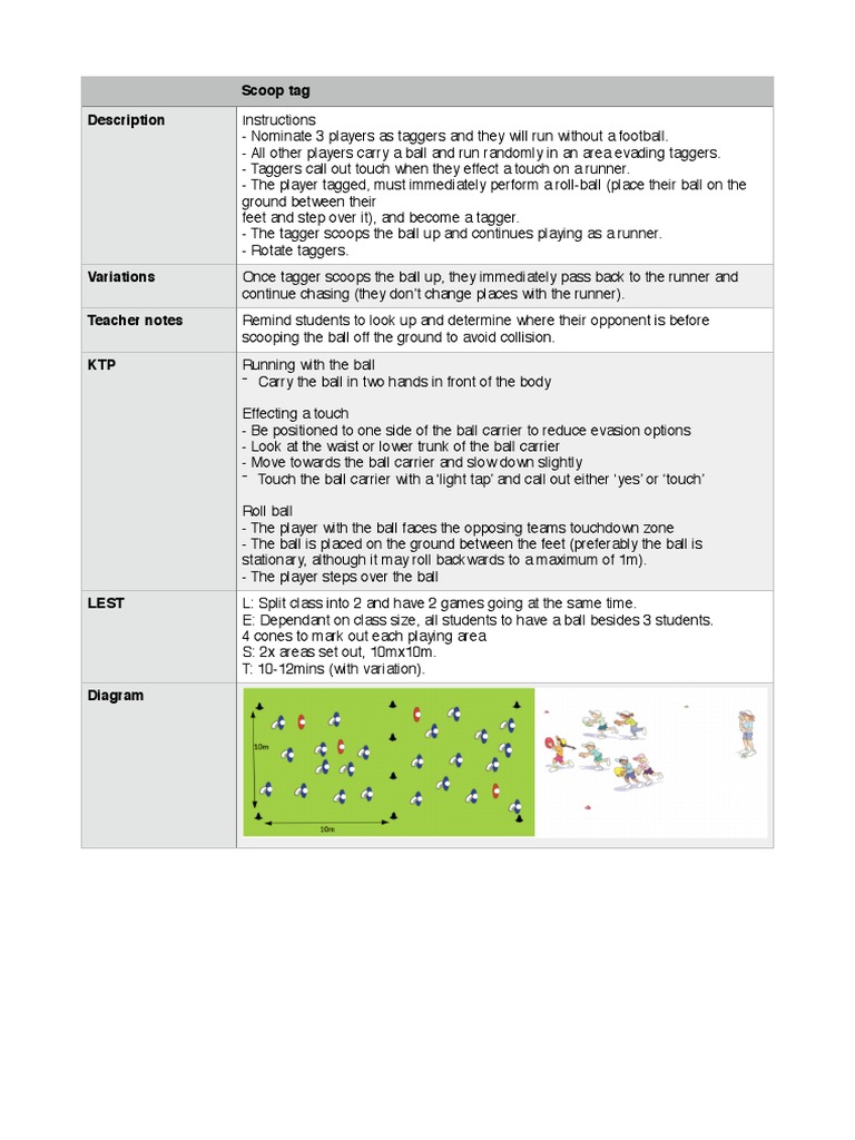 Effecting A Touch | PDF | Sports Rules And Regulations | Games Of ...