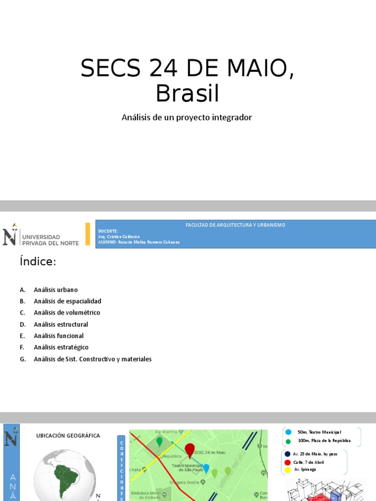 SECS 24 DE MAIO, Brazil | PDF | Construyendo tecnología | Medios de arte