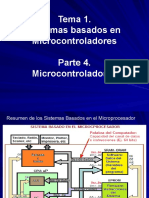 Presentacion Tema 1. Parte 4. Sistemas Basados en El Microcontrolador