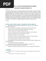 ECEN 5833 Low Power Embedded Design Techniques.docx