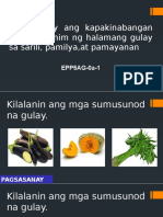 Ag Aralin 1 Kahalagahan NG Paggugulayan